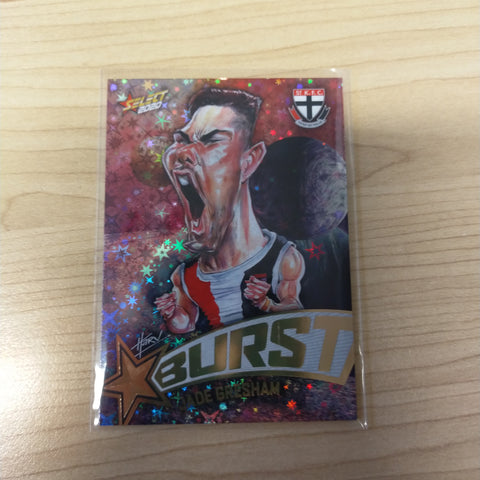 2020 Select Footy Stars Galactic Starburst St Kilda Jade Gresham No. 061/210