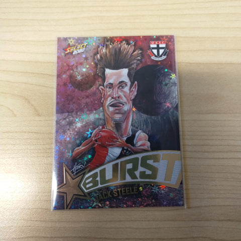 2020 Select Footy Stars Galactic Starburst St Kilda Jack Steele No. 200/210
