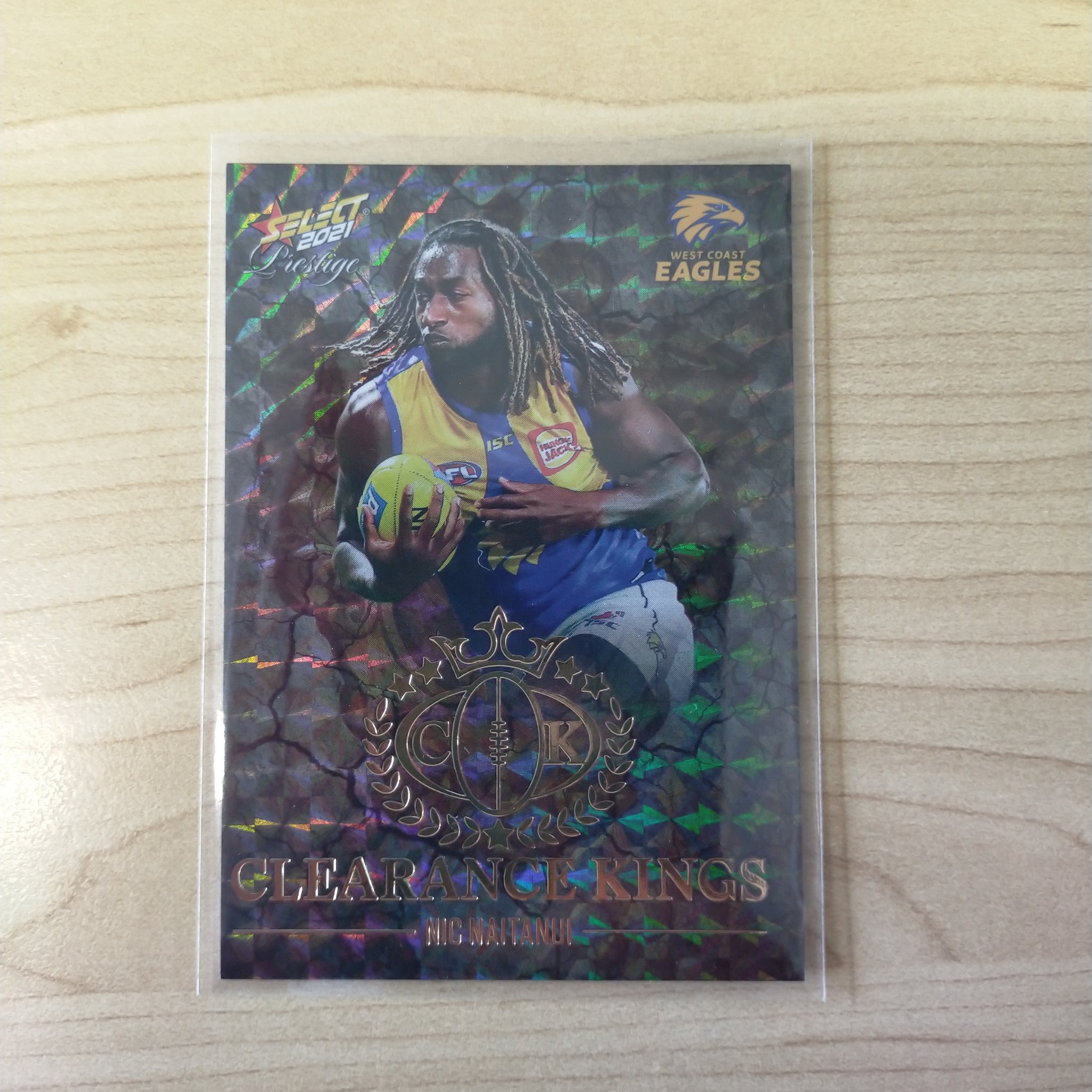 2021 AFL Select Prestige Clearance Kings Nic Naitanui West Coast No.79/120