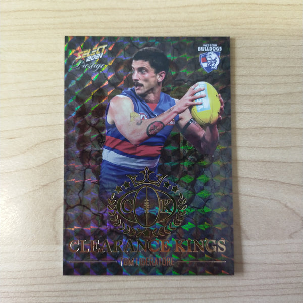 2021 AFL Select Prestige Clearance Kings Tom Liberatore Western Bulldogs No.12/120