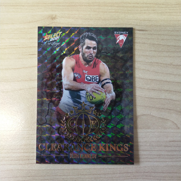2021 AFL Select Prestige Clearance Kings Josh Kennedy Sydney No.10/120