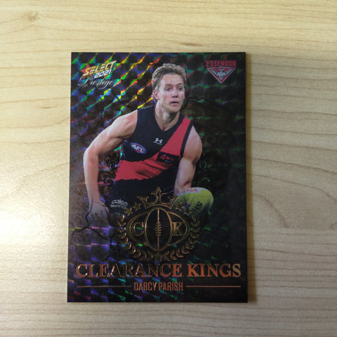 2021 AFL Select Prestige Clearance Kings Darcy Parish Essendon LOW NUMBER No.006/120