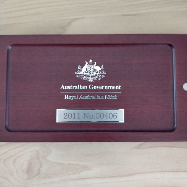 Australia 2011 Royal Australian Mint Fine Silver Proof Year 2 Coin Set