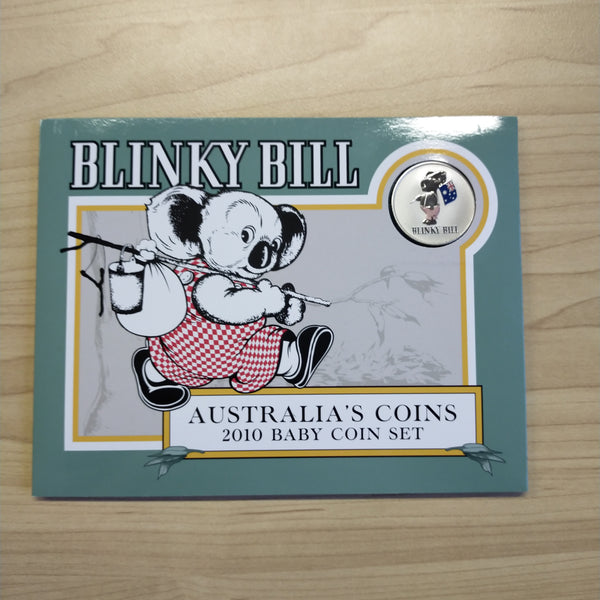 Australia 2010 Royal Australian Mint Uncirculated Baby Set With special  $1 which is unique to this set