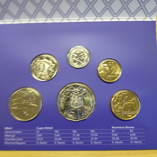 Australia 2020 Royal Australian Mint Uncirculated Year Coin Set World Money Fair Berlin Special Release Overprint