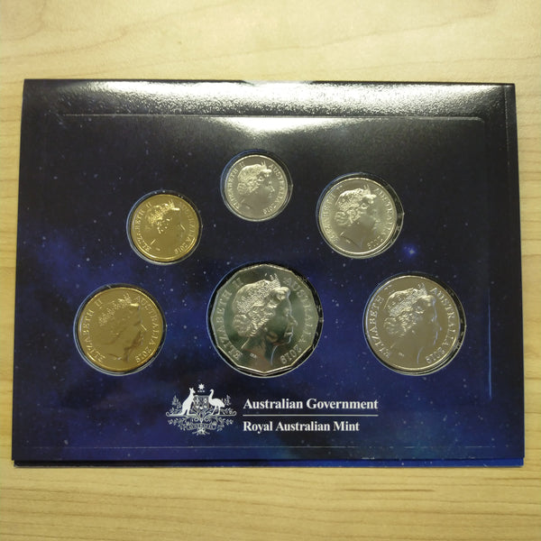 Australia 2019 Royal Australian Mint Uncirculated Year Coin Set 50th Anniversary of the Moon Landing