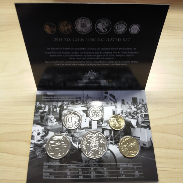 Australia 2011 Royal Australian Mint World Money Fair Berlin Exclusive Release Uncirculated Year Coin Set