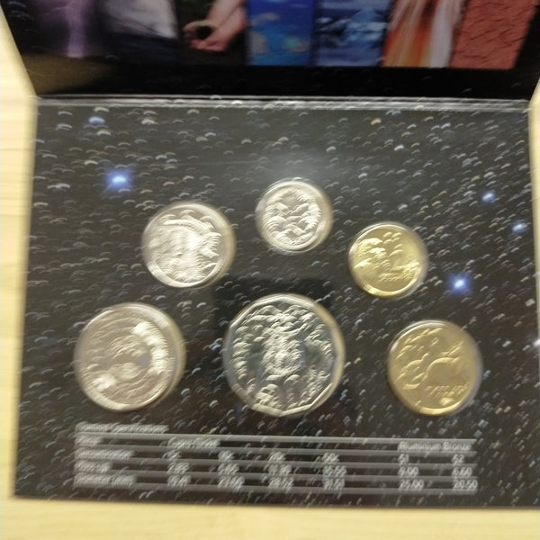 Australia 2008 Royal Australian Mint World Money Fair Berlin Overprint Uncirculated Year Coin Set