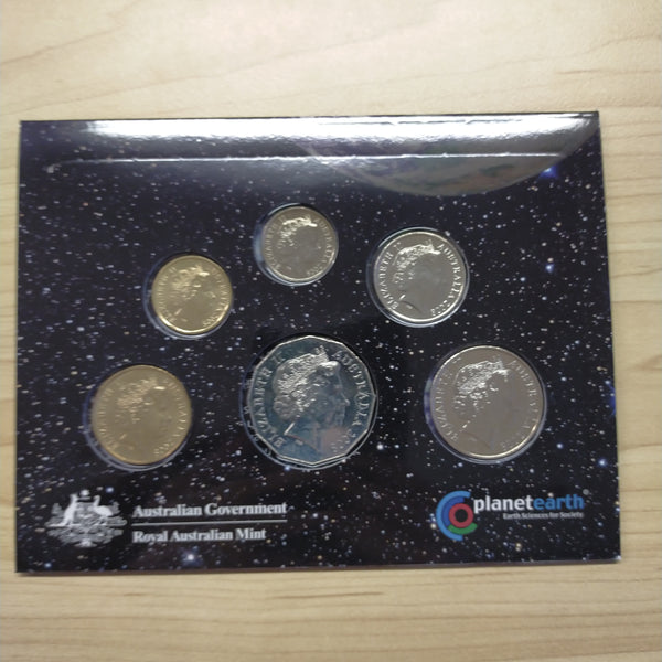 Australia 2008 Royal Australian Mint World Money Fair Berlin Overprint Uncirculated Year Coin Set