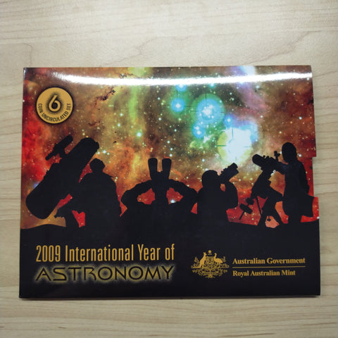 Australia 2009 Royal Australian Mint International Year of Astronomy Uncirculated Set