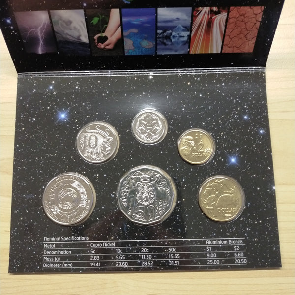 Australia 2008 Royal Australian Mint International Year of Planet Earth Uncirculated set