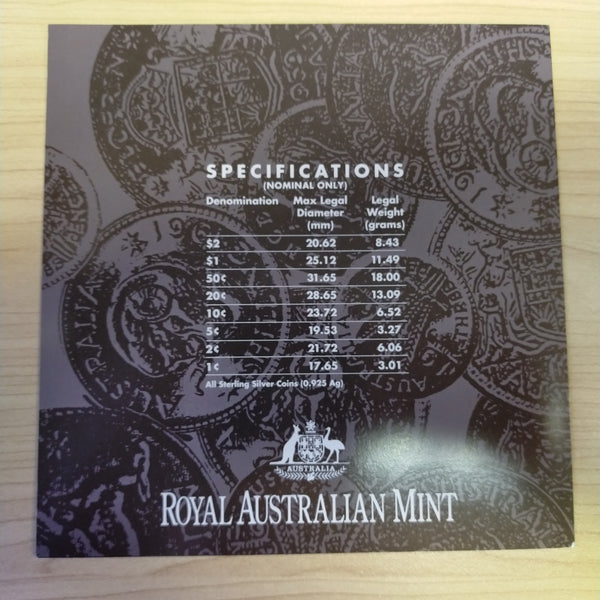 Australia 1991 Royal Australian Mint Masterpieces In Silver, Silver Jubilee Set 9 Coin Set