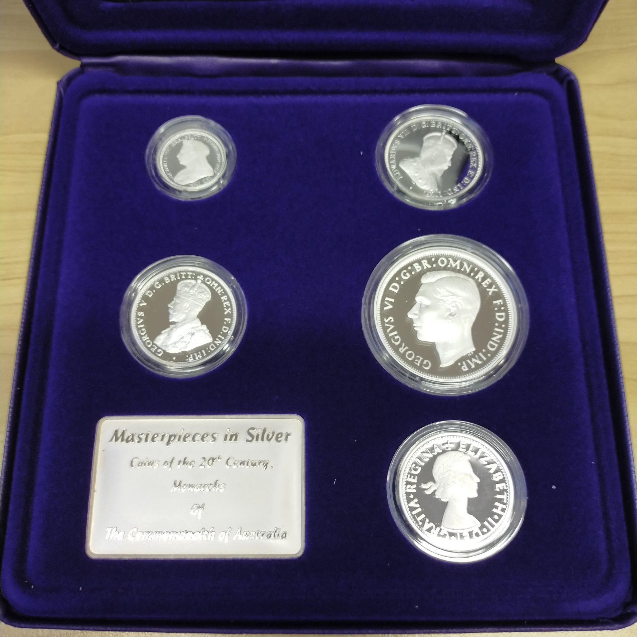 Australia 2000 Royal Australian Mint Masterpieces In Silver Coins