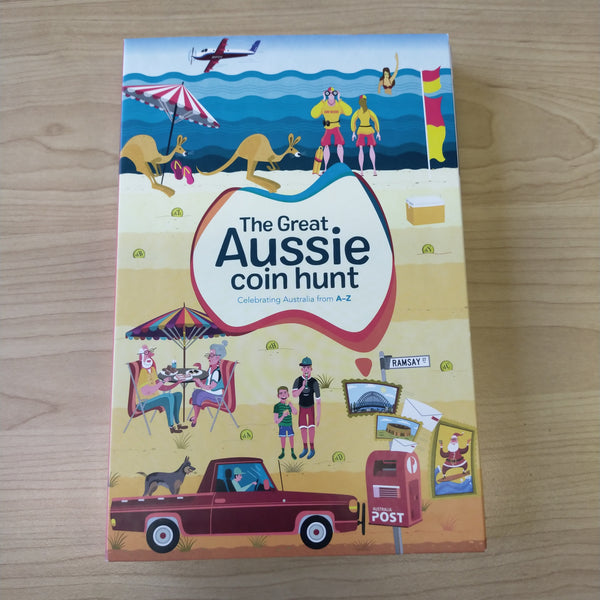 2019 Royal Australian Mint  $1 Great Aussie Coin Hunt Alphabet Complete Coin Set