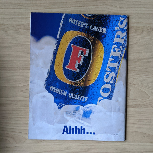 AFL 1992 Qualifying Final Geelong v Footscray September 6th 1992 Vol.81 No. 25...