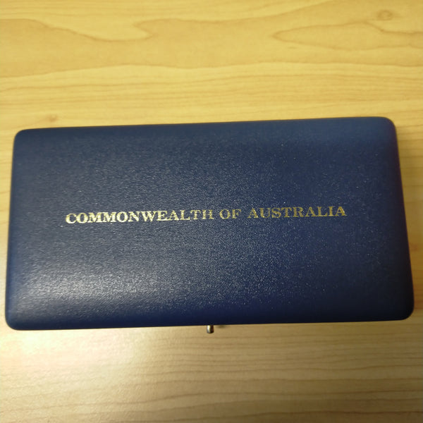 Australia 1966 Royal Australian Mint Proof Year Coin Set Light Blue Case - RARE