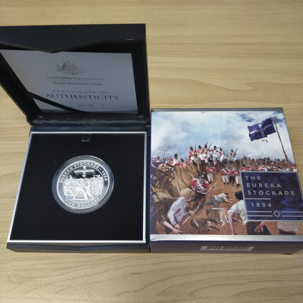 Australia 2019 Royal Australian Mint $5 Mutiny and Rebellion 1oz Proof Silver Coins In Set Of 3