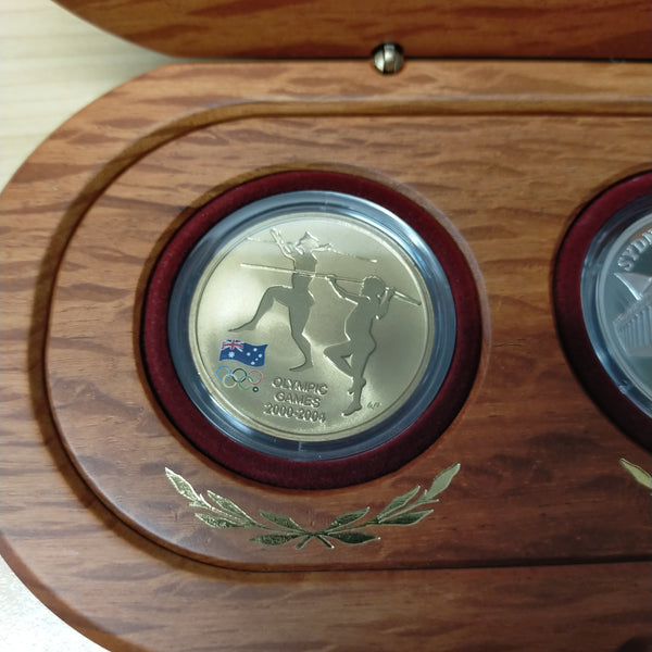 Australia 2004 The Journey Continues Sydney To Athens Three Coin Set