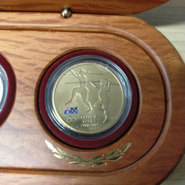 Australia 2004 The Journey Continues Sydney To Athens Three Coin Set