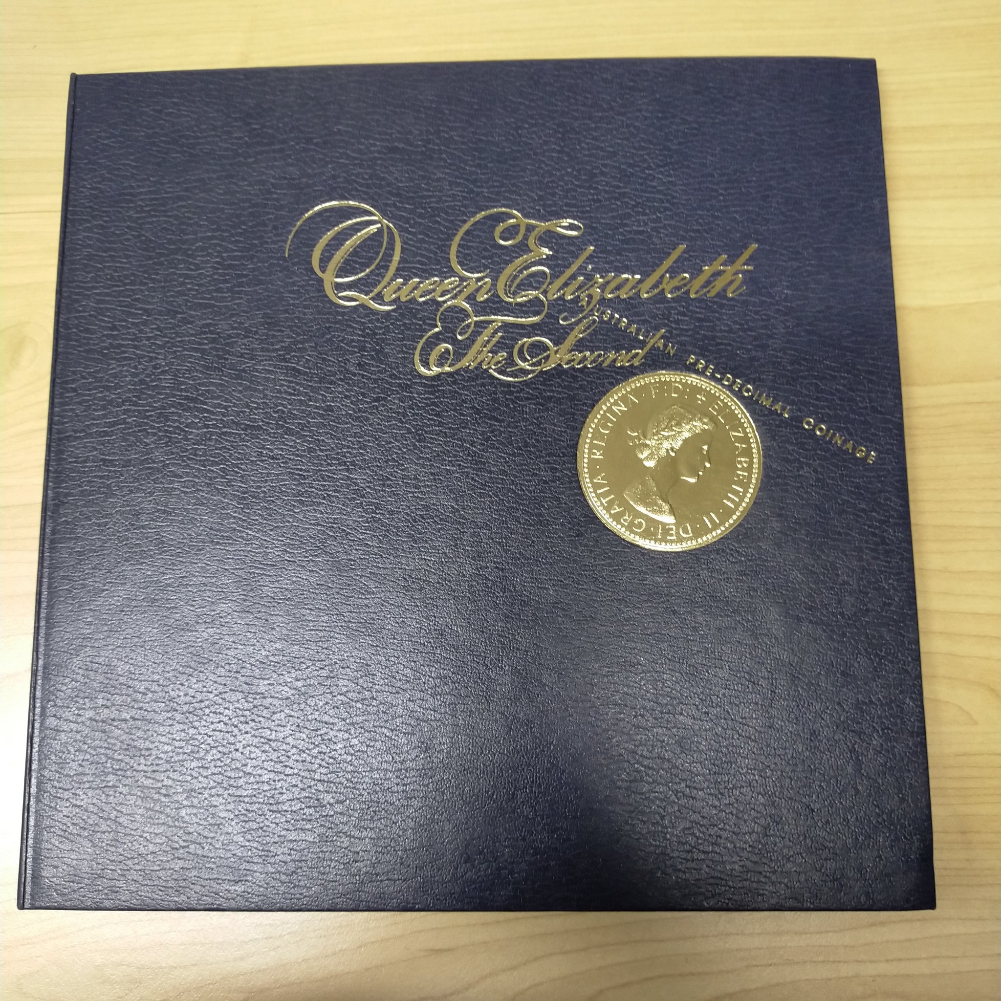 Australia Pre Decimal Sherwood Queen Elizabeth II Presentation Folio 6 Coin Set