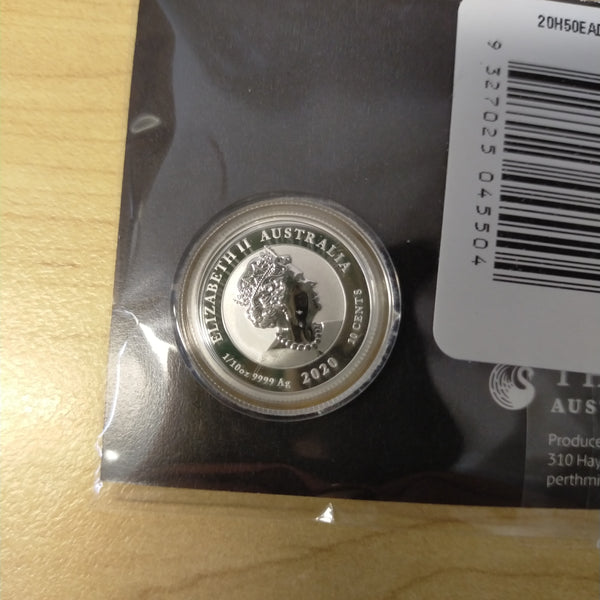 Australia 2020 Perth Mint 10c Commemorating The 75th Anniversary of the End of WWII 1/10oz Silver Coin