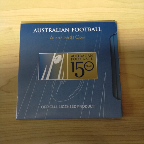 Australia 2008 Perth Mint $1 150 Years Australian Football Carded Coin