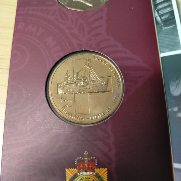 Australia 2003 Royal Australian Mint Royal Australian Army Medical Corps Centenary Coin and Token Set