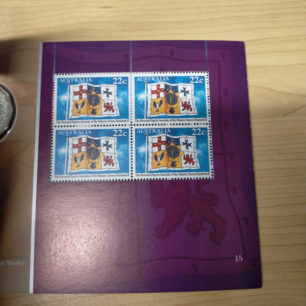 2006 Royal Australian Mint Queen Elizabeth II Royal Visits To Australia Coin and Stamps Set Prestige Booklet