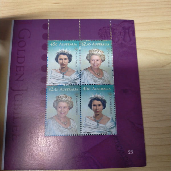 2006 Royal Australian Mint Queen Elizabeth II Royal Visits To Australia Coin and Stamps Set Prestige Booklet