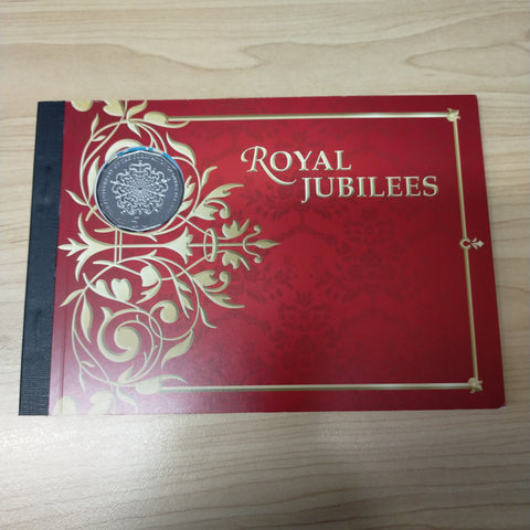 2013 Australia Post Royal Jubilees 50c Coin and Stamps Set