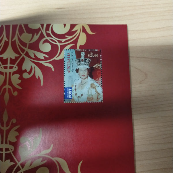 2013 Australia Post Royal Jubilees 50c Coin and Stamps Set