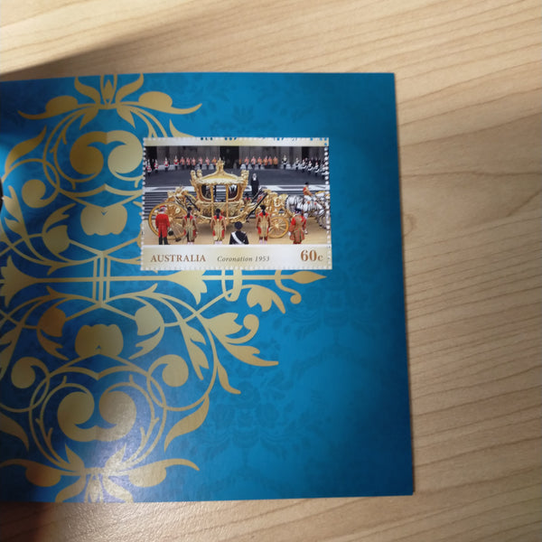 2013 Australia Post Royal Jubilees 50c Coin and Stamps Set