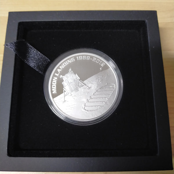 Australia 2019 Perth Mint 50th Anniversary of the Moon Landing 1oz Silver Proof Coin