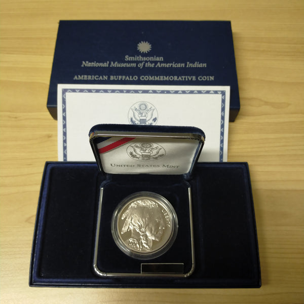 USA United States of America USA 2001 American Buffalo Commemorative Coin 1oz Proof Silver Coin