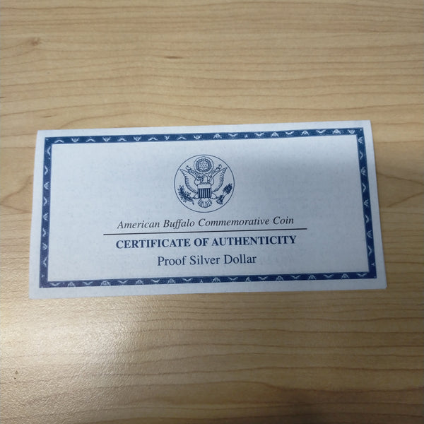 USA United States of America USA 2001 American Buffalo Commemorative Coin 1oz Proof Silver Coin