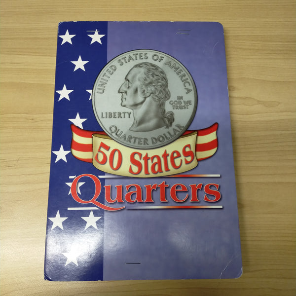 1999 Tangerine Press United States of America USA 50 States Quarters In Display Case