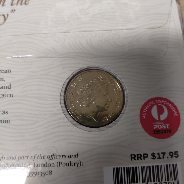 2019 Australia Post Mutiny on the Bounty $1 PNC First Day of Issue