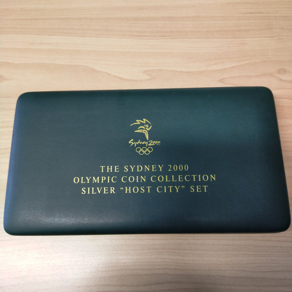 Australia 2000 Royal Australian Mint Perth Mint $5 Sydney Olympics The Host City Set Silver Proof 3 Coin Set