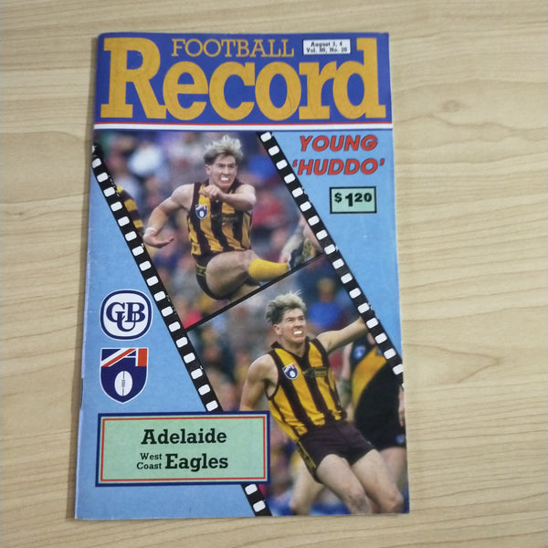 AFL 1991 Lot of 9 Adelaide Football Records from Adelaide's First Season