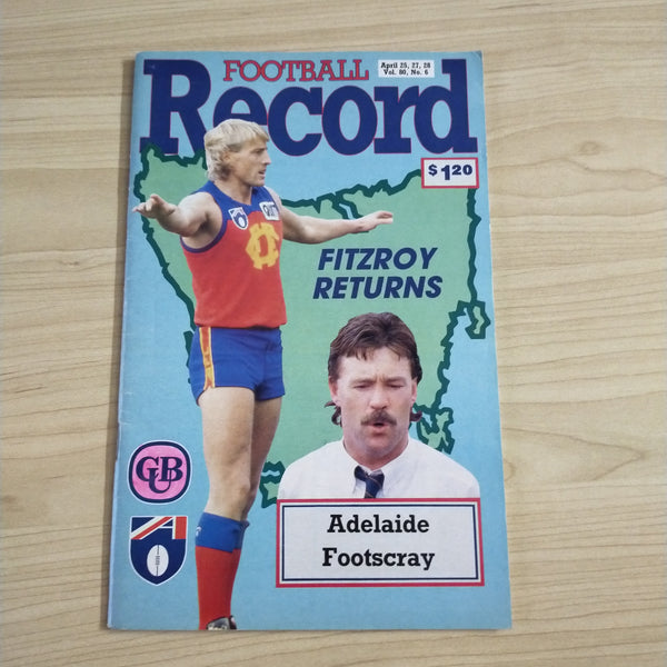 AFL 1991 Lot of 9 Adelaide Football Records from Adelaide's First Season