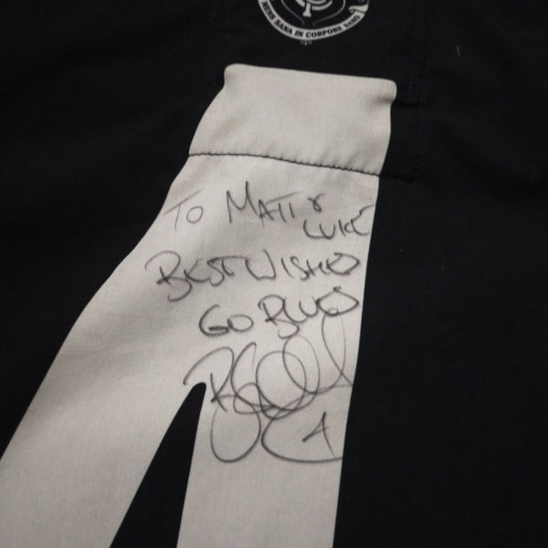 AFL Nike Carlton Long-sleeved Number 4 Football Jumper Signed By Bryce Gibbs Size L