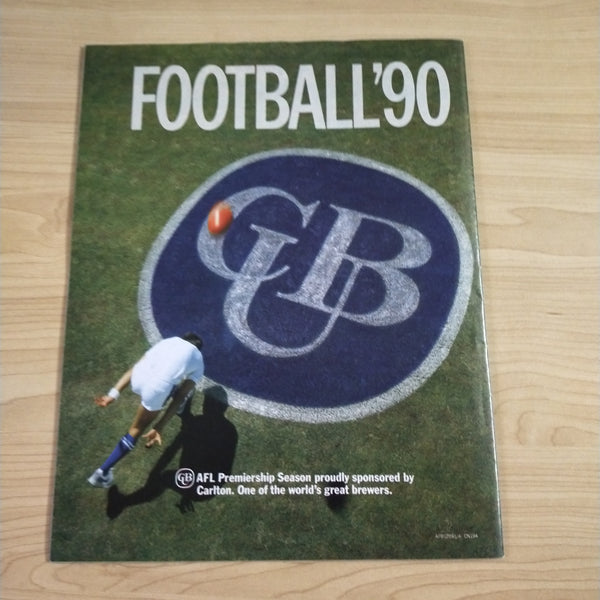 Football Record 1990 Foster's State of Origin Match NSW v Victoria, Sydney Cricket Ground