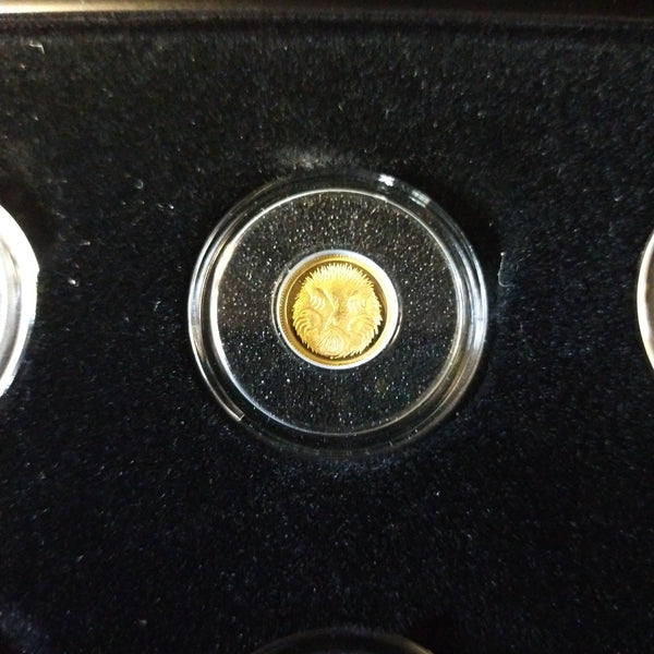Australia 2012 Royal Australian Mint Australian Miniature Money Gold Proof Coin Set
