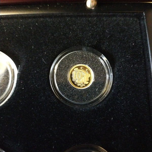 Australia 2012 Royal Australian Mint Australian Miniature Money Gold Proof Coin Set