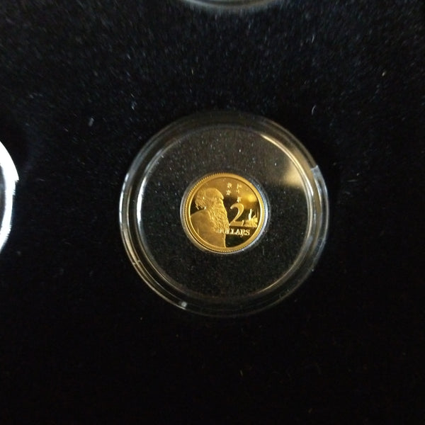 Australia 2012 Royal Australian Mint Australian Miniature Money Gold Proof Coin Set
