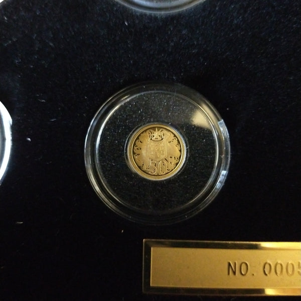 Australia 2012 Royal Australian Mint Australian Miniature Money Gold Proof Coin Set