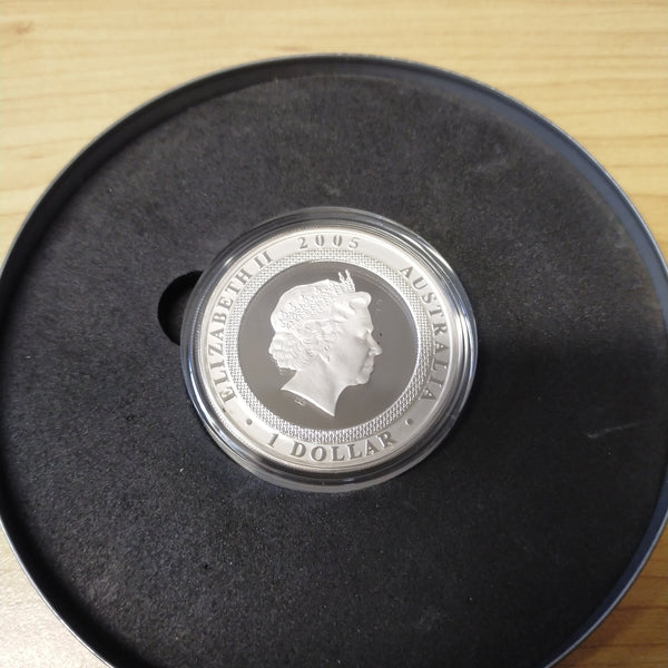 Australia 2005 Perth Mint 60th Anniversary of the End of WWII 1oz Silver Coin