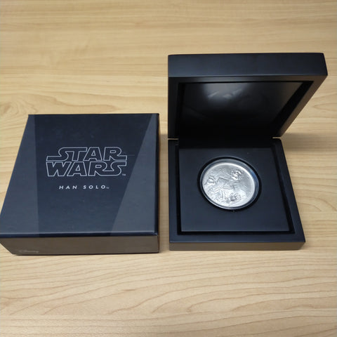 Niue NZ Mint 2016 Star Wars Han Solo 1oz Silver Proof Coin