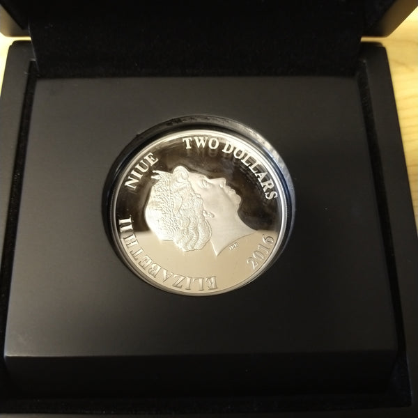 Niue NZ Mint 2016 Star Wars Han Solo 1oz Silver Proof Coin