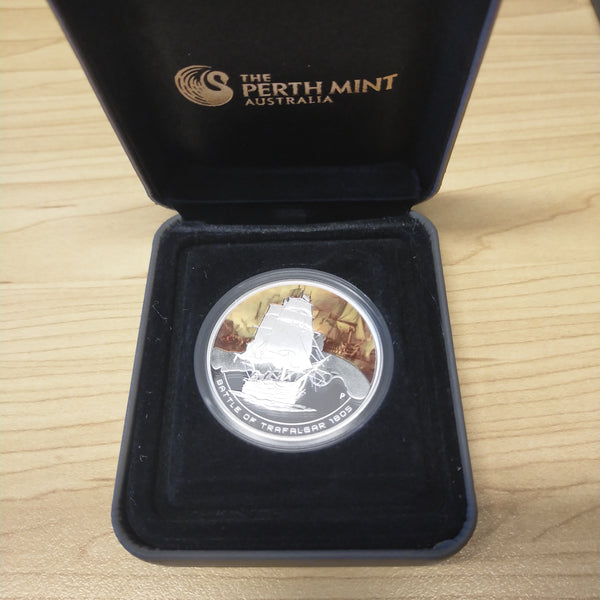 Australia 2010 Perth Mint Famous Naval Battles Set of 5 1oz Silver Coins